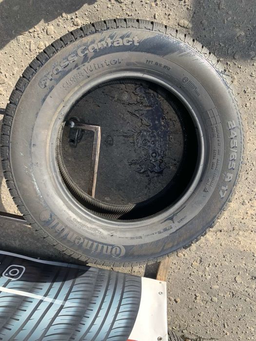 Шини нові 245/65 R17 пара Continental 2022 р, нові, зима.