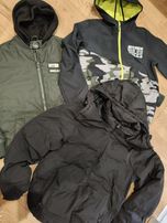 Kurtka zimowa Softshell bomberka dla chłopca roz XS/S