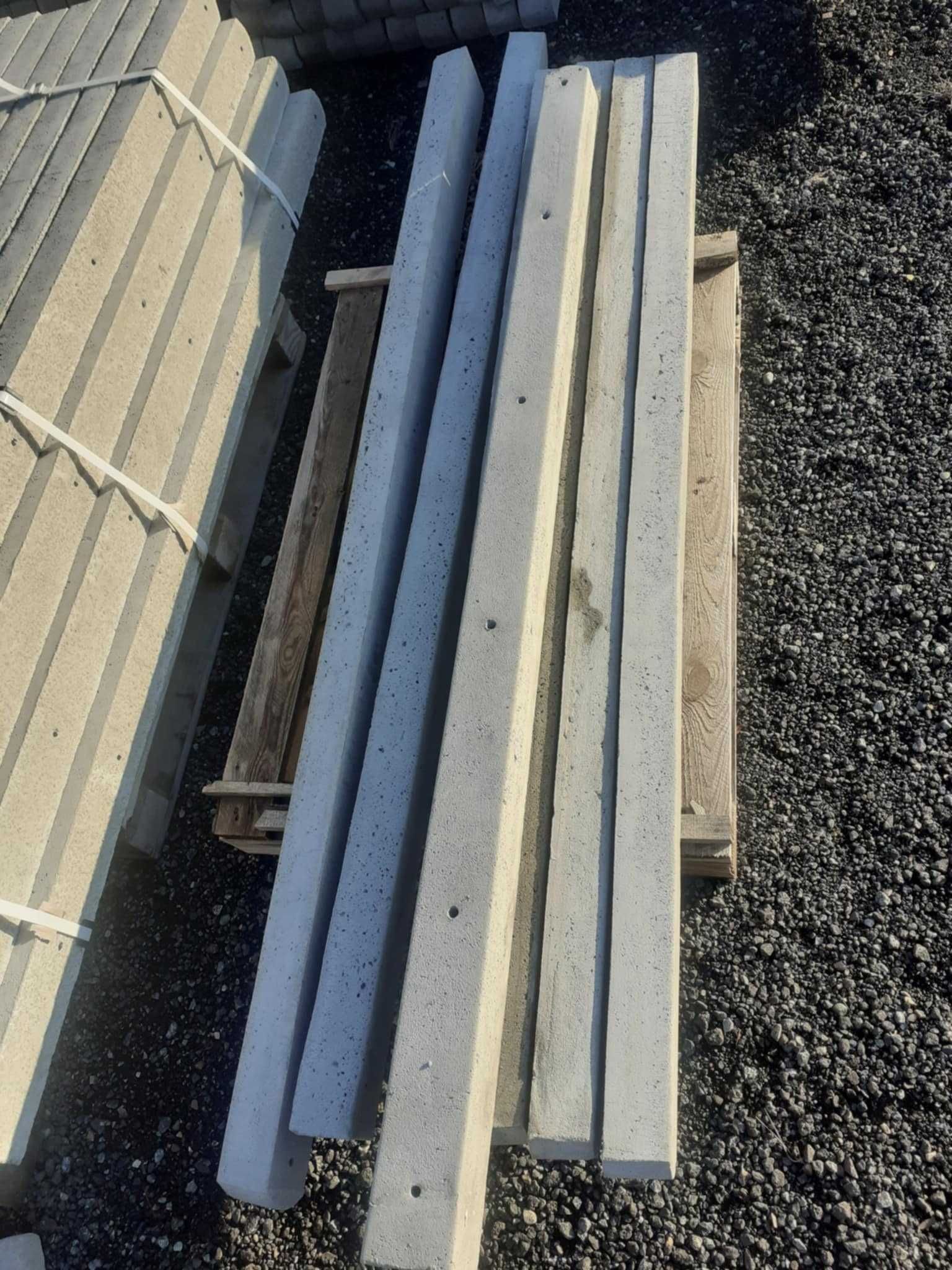 Słupki betonowe do siatki , leśne 1,8m 2m 2,2m 2,4m 2,6m 2,8m