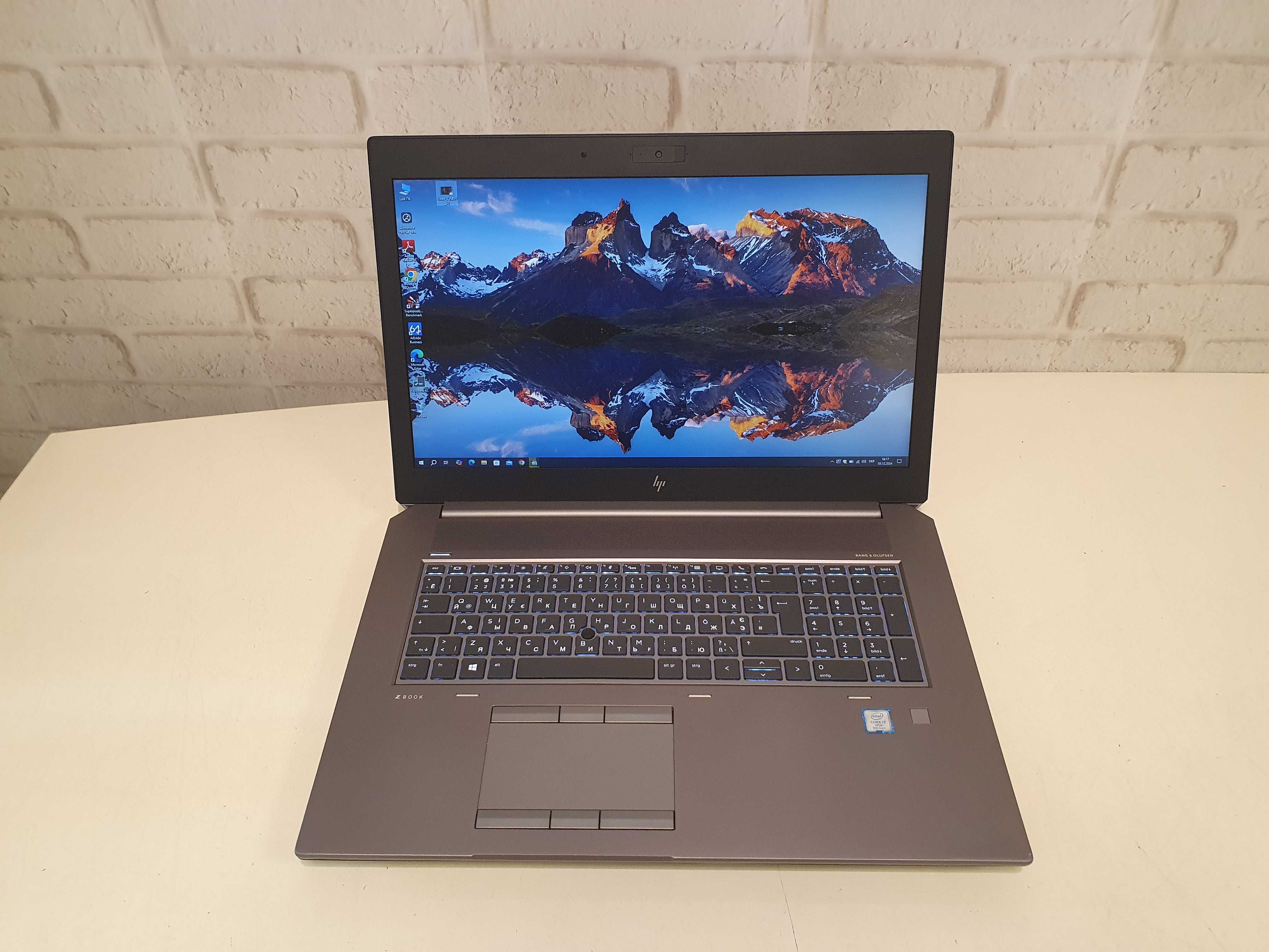 Ноутбук для 3D∎CAD∎HP ZBOOK 17 G6 ∎IPS∎Core i7∎32GB∎Quadro RTX 3000