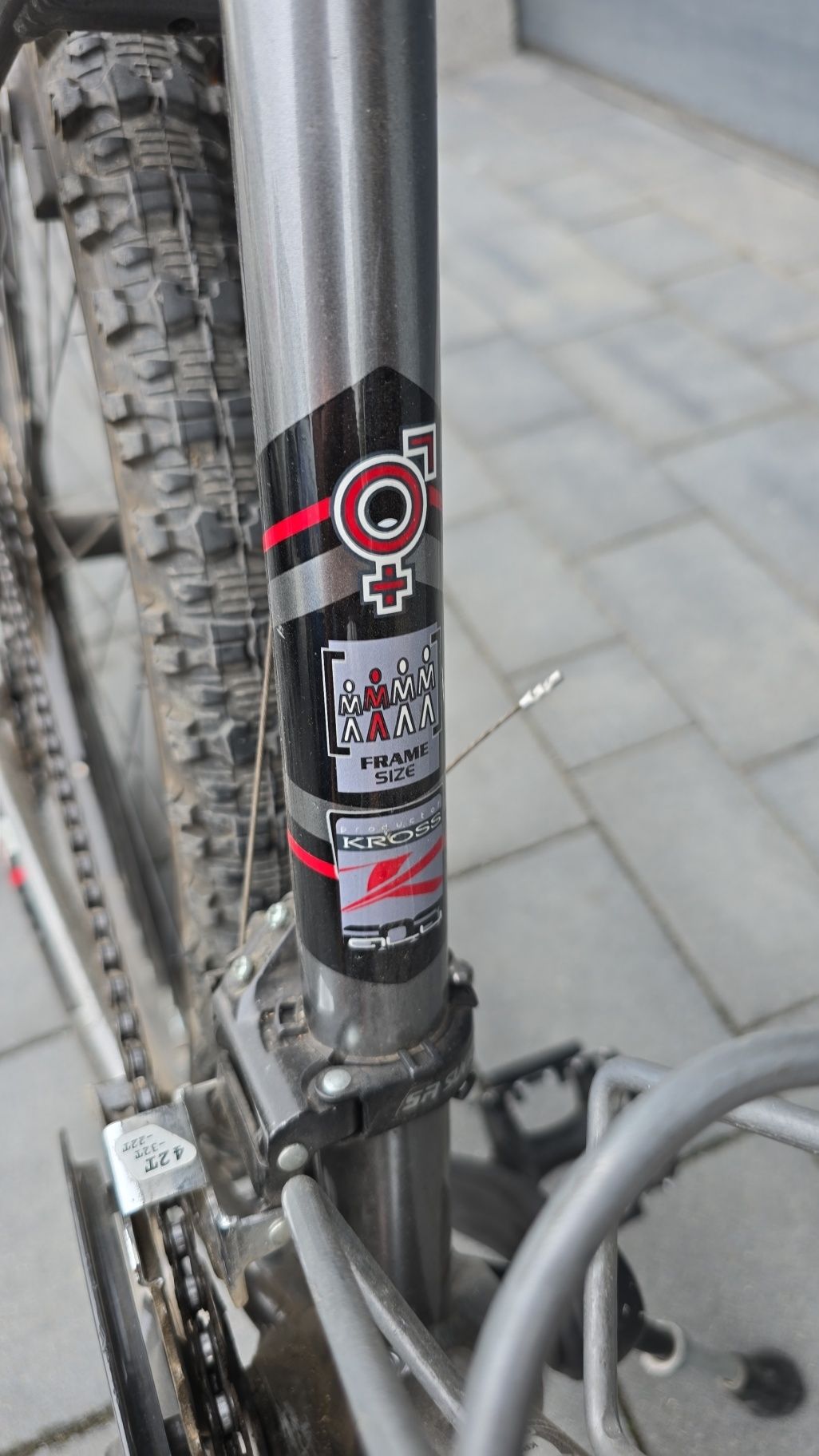 Rower Kross Hexagon V5 26" rama S-M 200km przebiegu