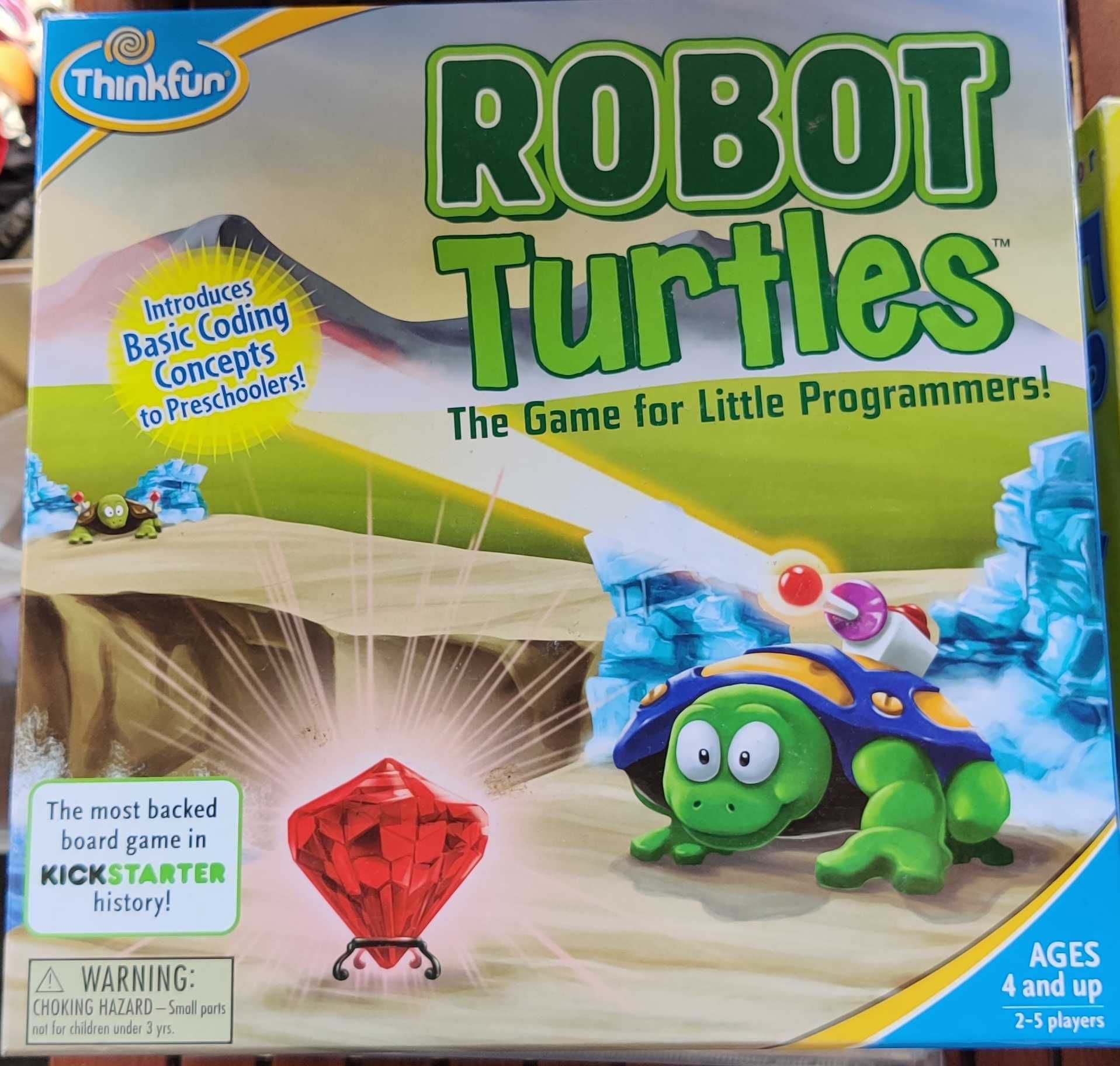 Robot Turtles - gra dla małych programistów. Programowanie. Kodowanie