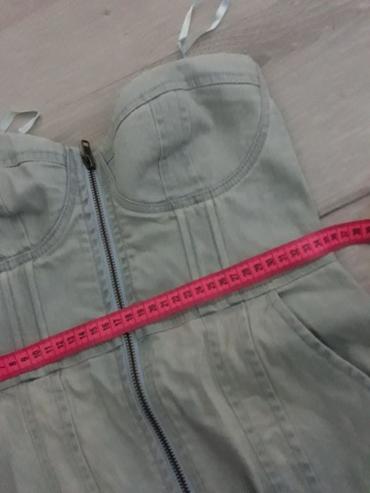 Sukienka jeansowa mini