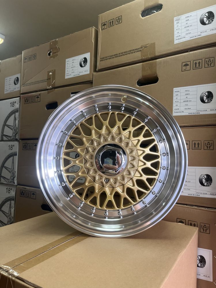 Jantes 15” 4x100 4x114.3 Novas Estilo BBS 3 cores