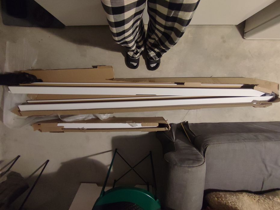 Ościeżnica biała erkado 80-100 lewa