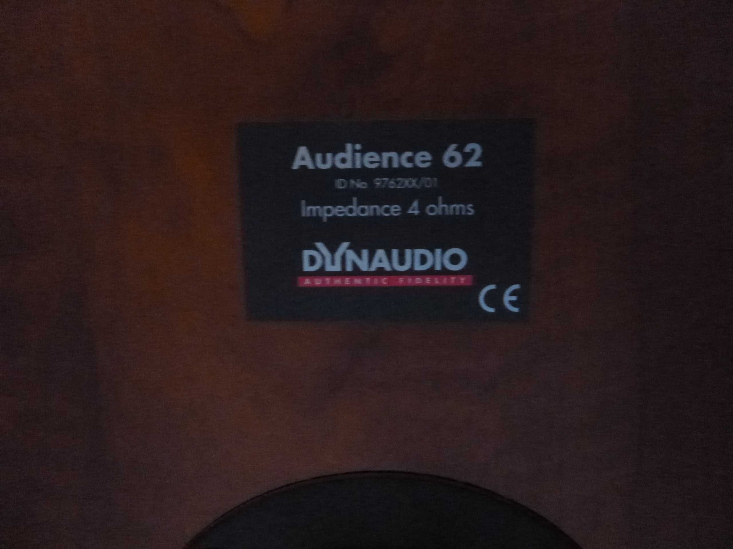 Colunas de Audiófilo - Dynaudio Audience 62