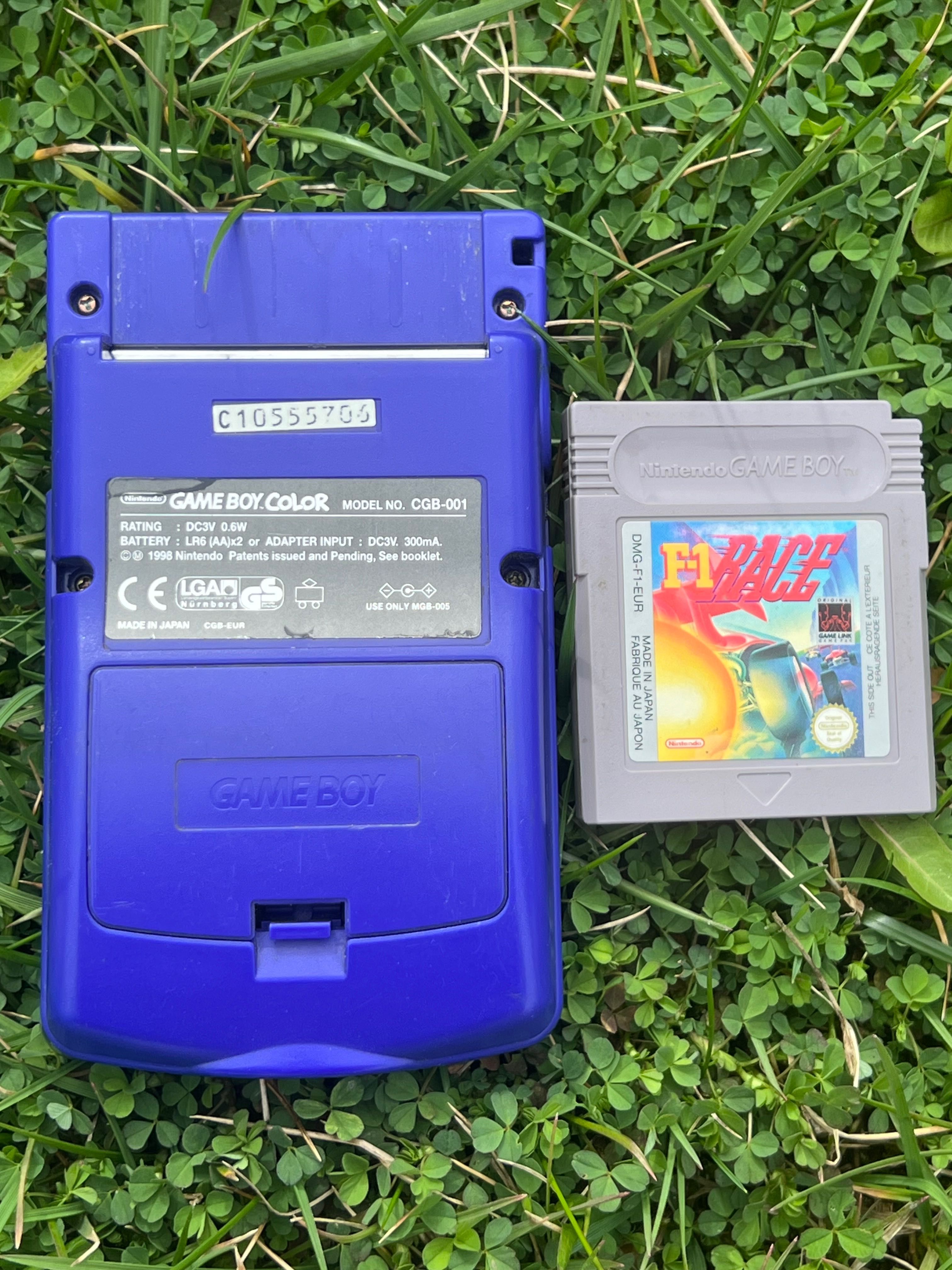 Gameboy colour GBA - niebieski Game Boy