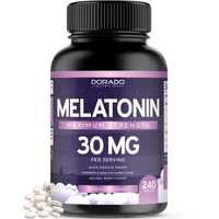 мелатонин 30мг melatonin DORADO NUTRI 30 таблеток USA