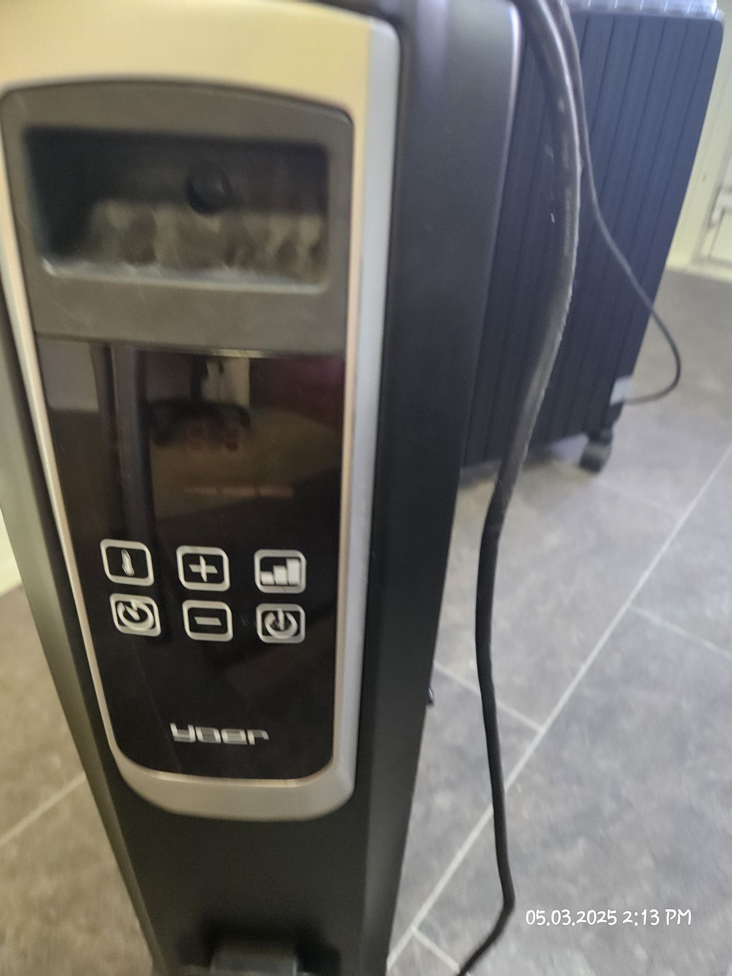 Grzejnik elektryczny Olejowy Yoer 2500W 10żeber Timer +TRYB ENERGOOSZC