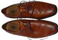 VAN BOMMEL ROZ.8,42 piękne buty pólbuty męskie skórzane skóra