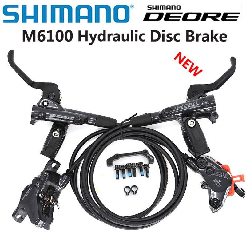 Тормоза Shimano SLX M7100, Deore M6100