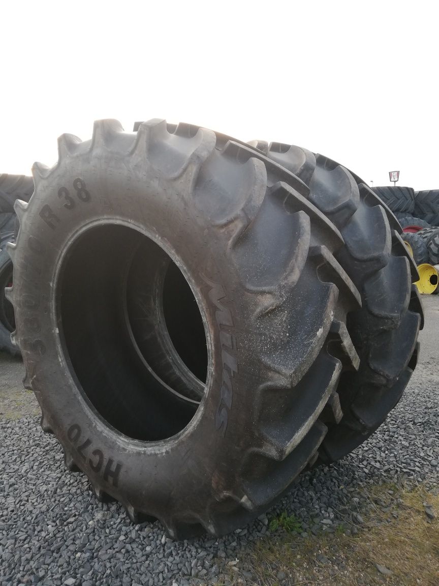 Opony 580/70r38 Mitas HC 70 nowe bez uszkodzeń, napraw