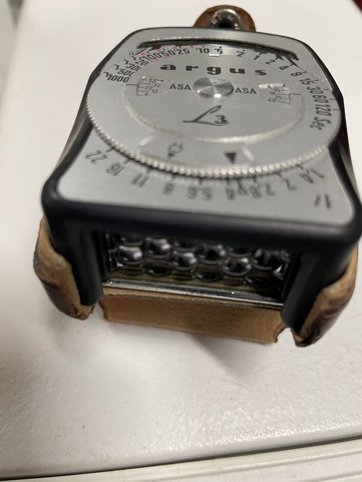 ARGUS medidor de luz camara fotografica