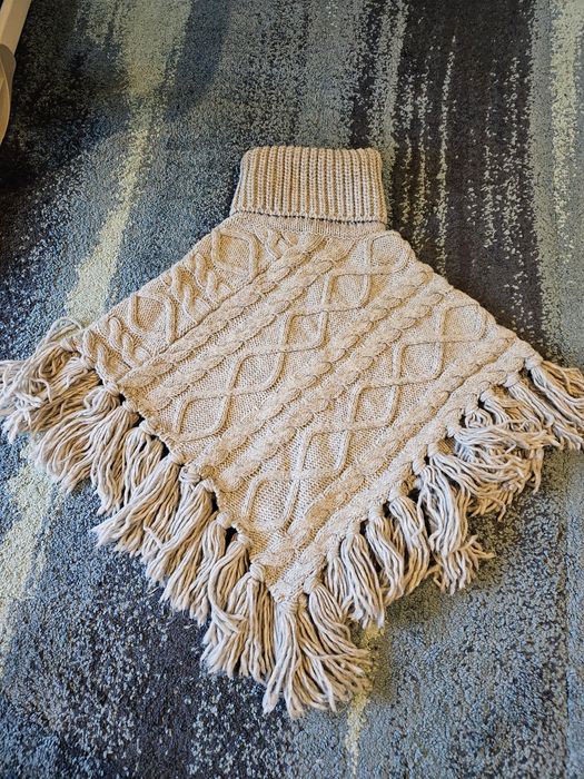 Poncho Medicine kolor szary rozmiar uniwersalny