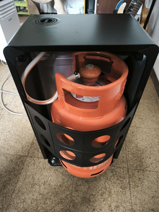 Aquecedor Galp + Botija Gas