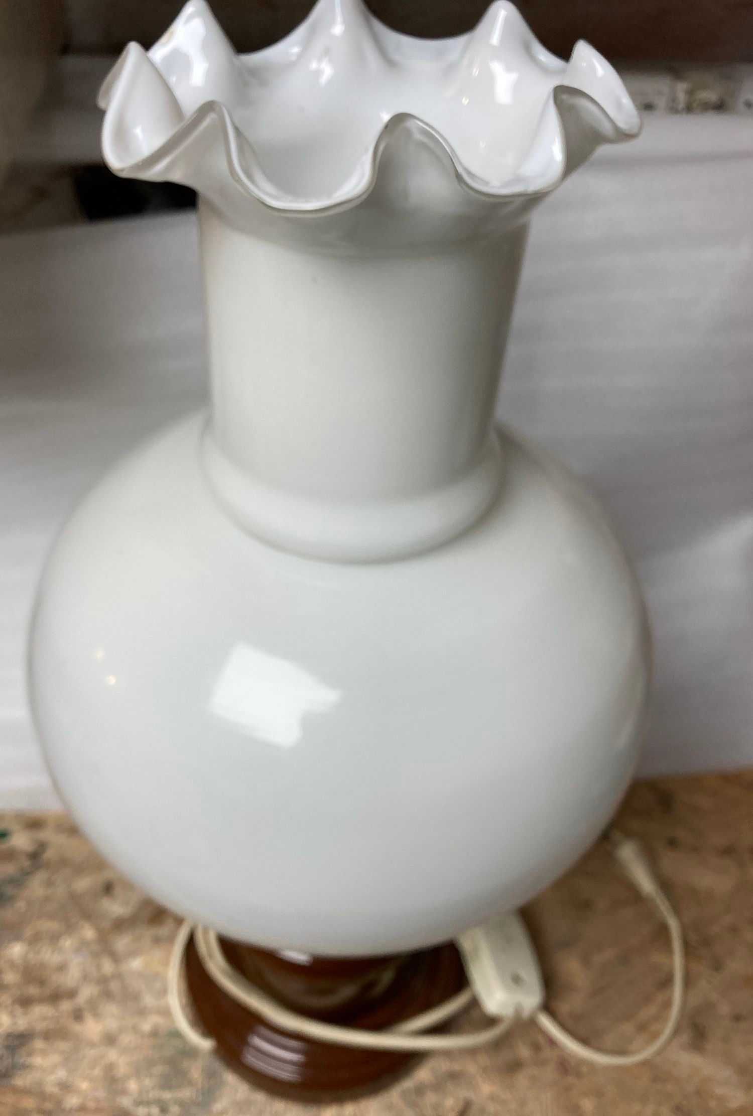 LAMPA stołowa nocna PRL