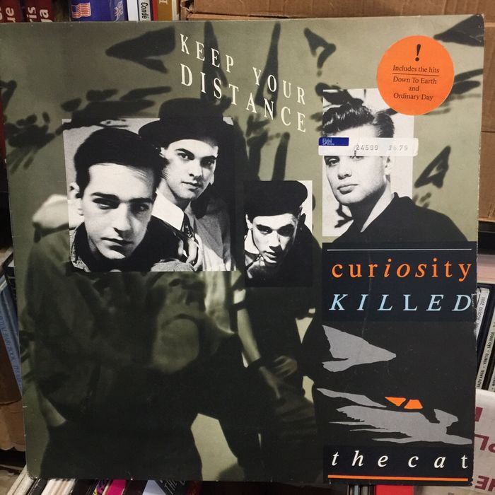 Vinil: Curiosity Killed the Cat - keep your distance 1987