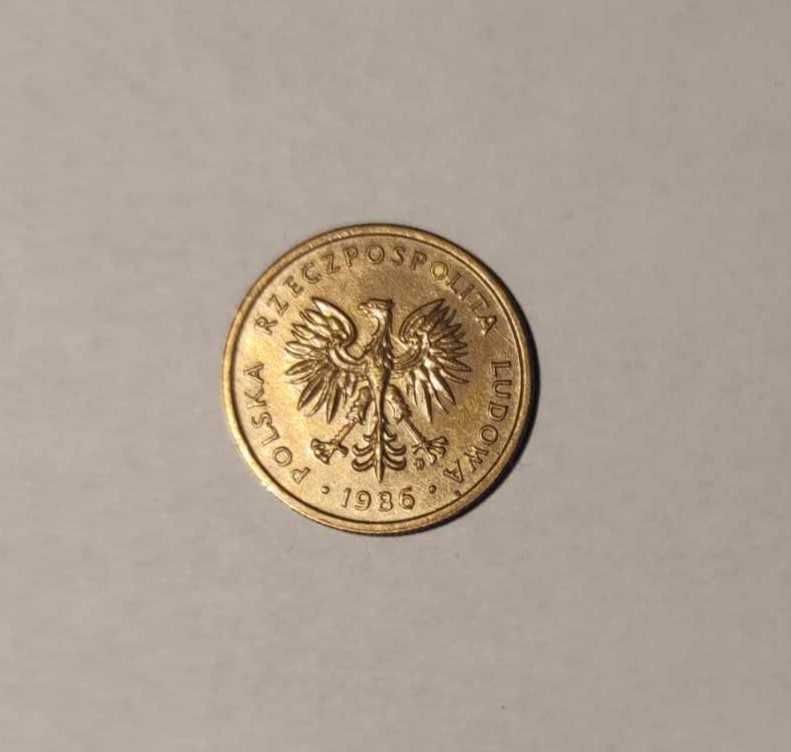 Moneta 2 zł PRL 1986 r.
