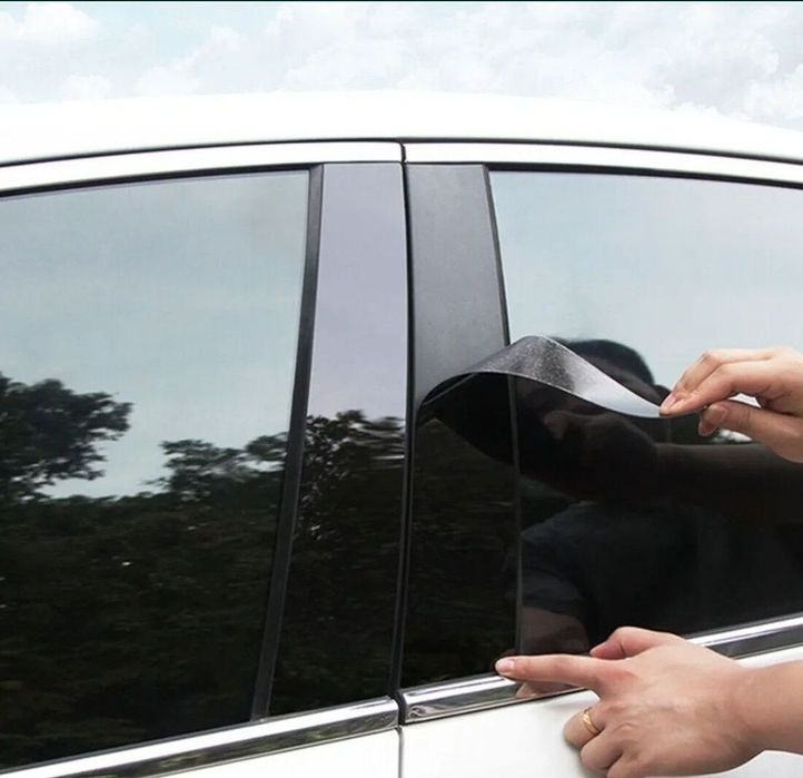 Накладки на стійки дверей Volkswagen Passat B7 NMS