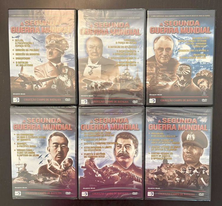Coleção DVD a segunda gerra mundial