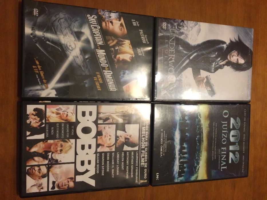 Conjunto de Filmes em DVD