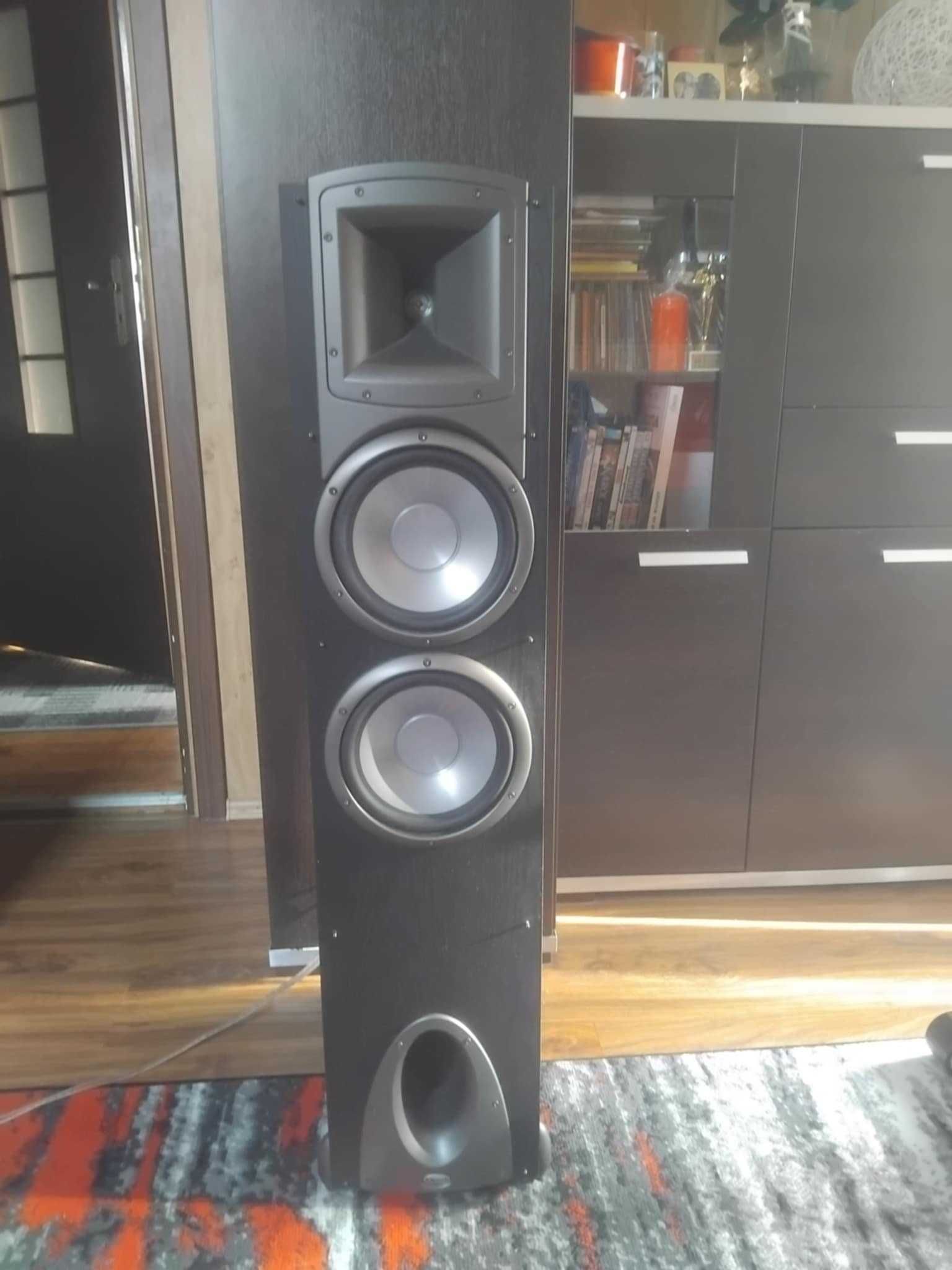 Kolumny marki Klipsch + amplituner Onkyo