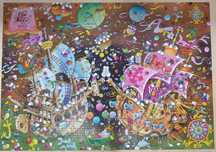 Puzzle montado - 6000 peças