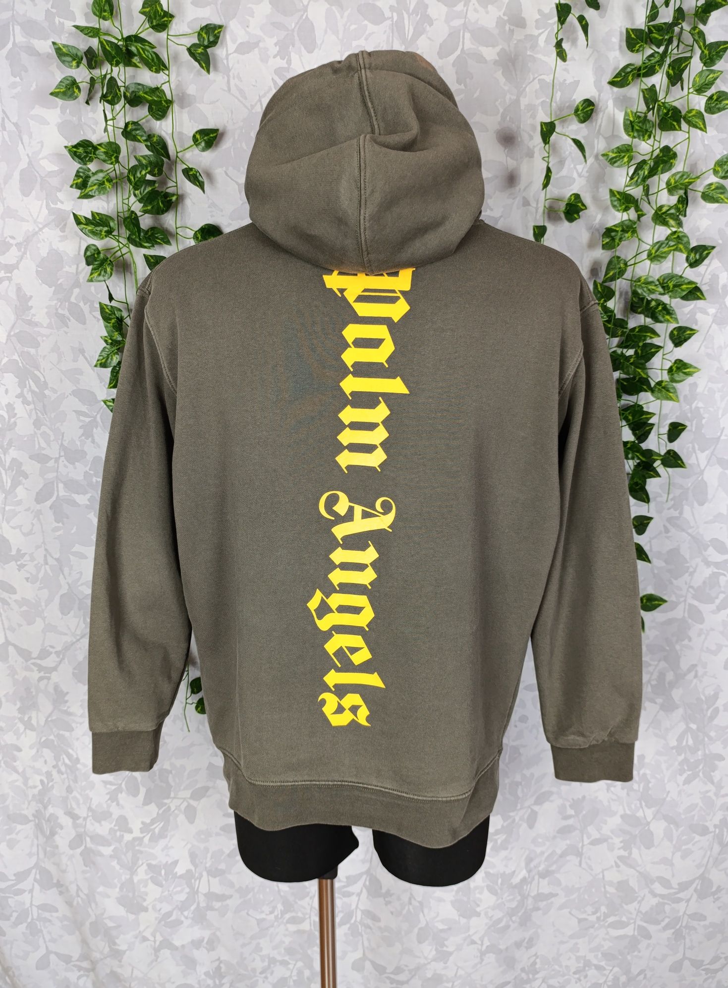 Bluza z Kapturem Palm Angels L Khaki