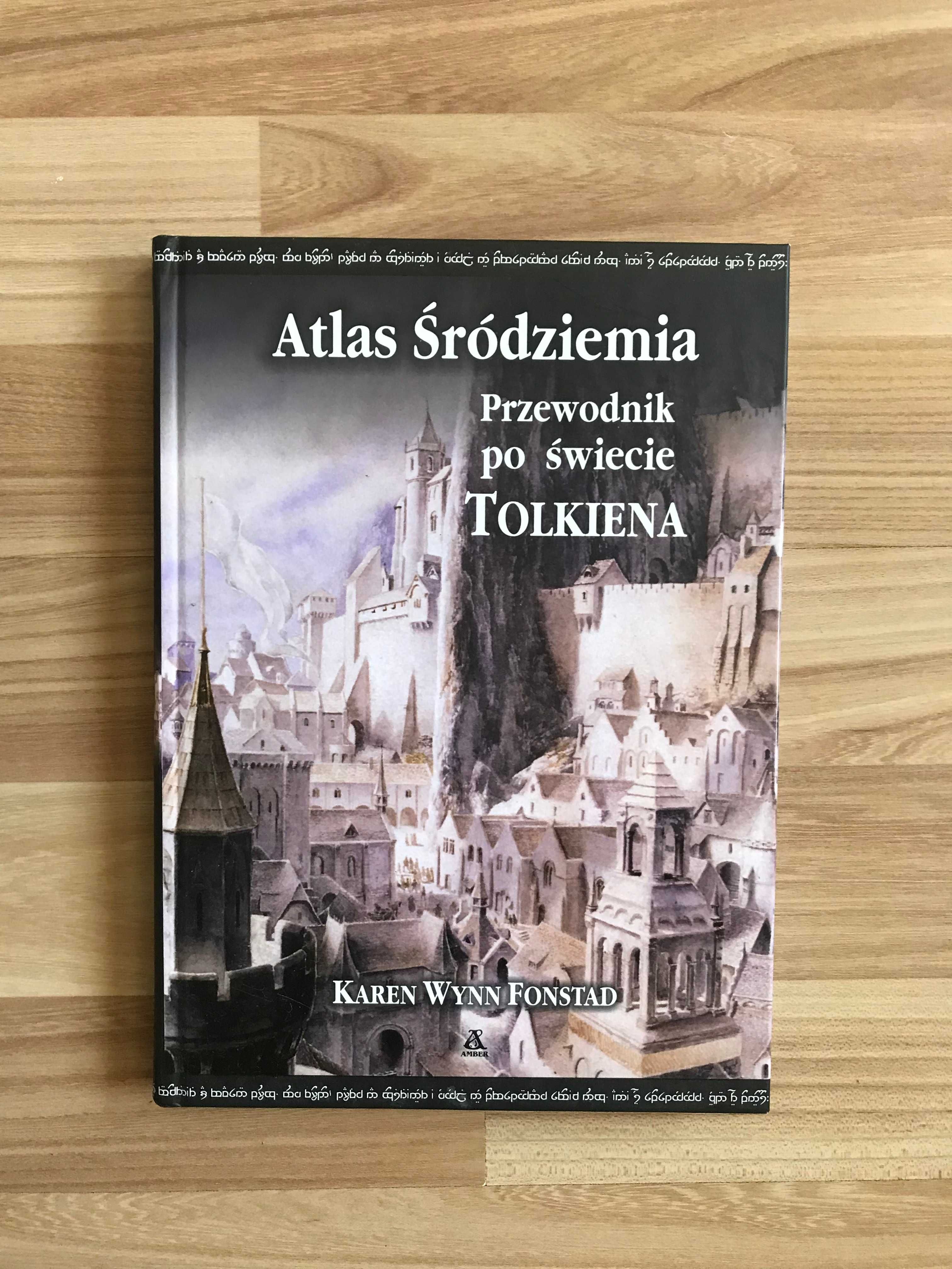 Atlas Śródziemia Przewodnik po świecie  Tolkiena  Fonstad (Hobbit)