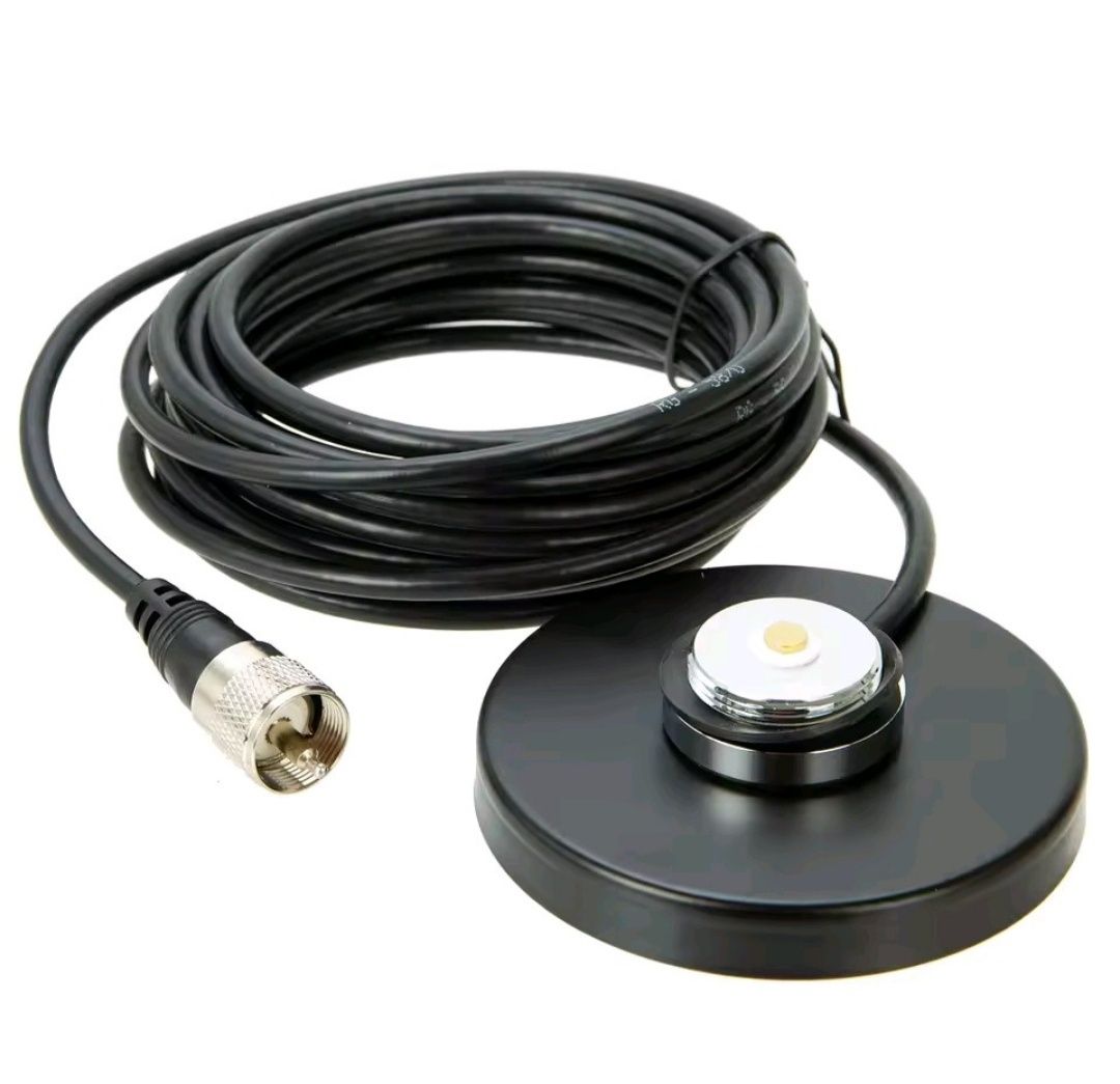 Антена, на магнітній основі, Авто, радіостанцій  UHF VHF 12cm міцна+