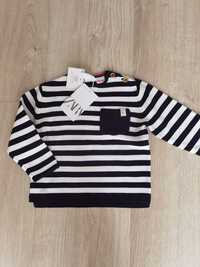 Nowy sweter w paseczki Zara r. 92