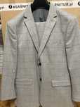 Garnitur męski H&M 56/54 Slim fit jasno szary