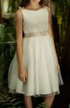 Vestido branco cerimonia / comunhão para menina. Tam. 152cm / 12 anos
