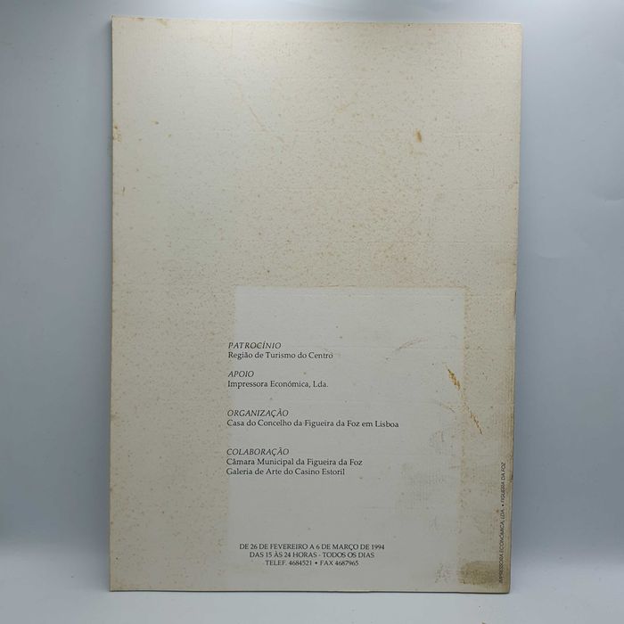 Livro - Galeria de Arte - Artistas da Figueira da Foz - Ref.Esc