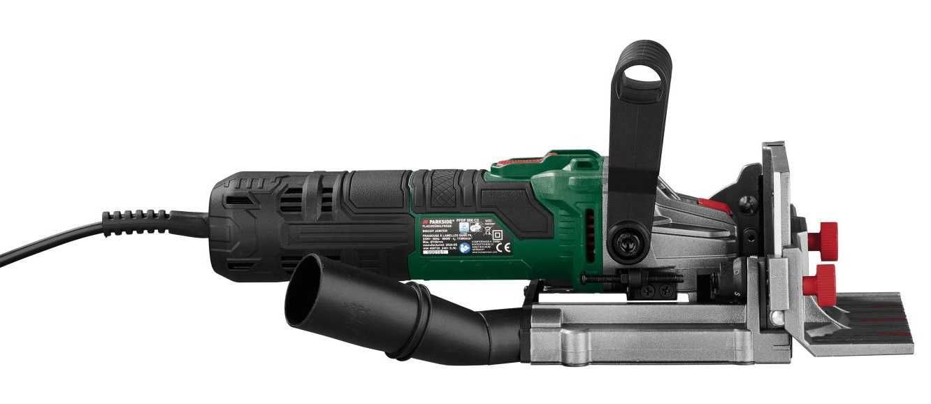 Frezarka Krawędziowa Lamelownica Parkside 900W 20mm Regulacja Kąta W-a