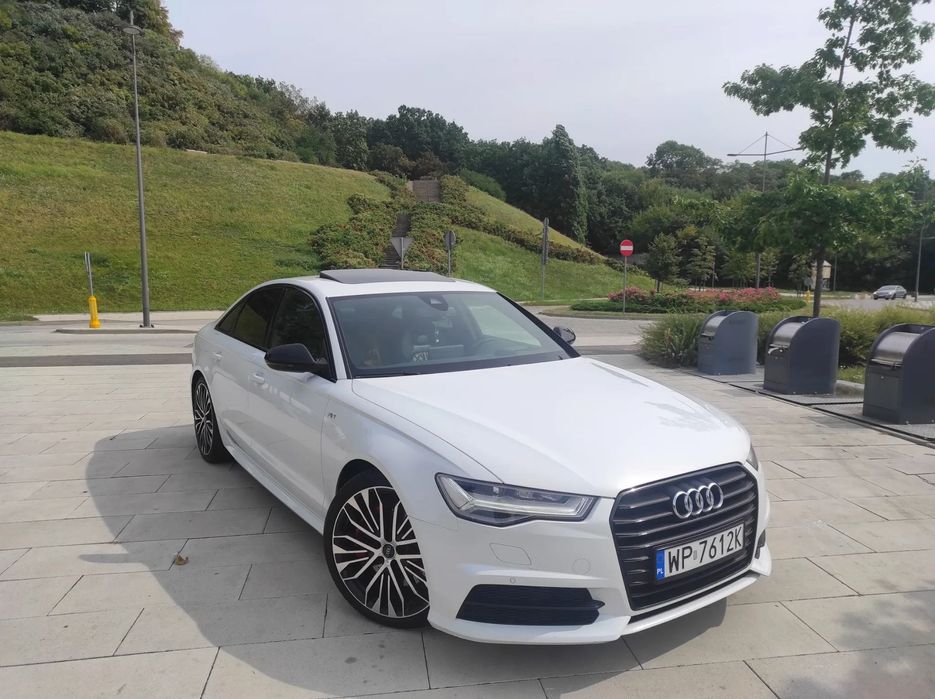 Audi A6 Limousine Audi A6 C7 3.0 BiTurbo, webasto, radary, aktywny wydech, android auto.