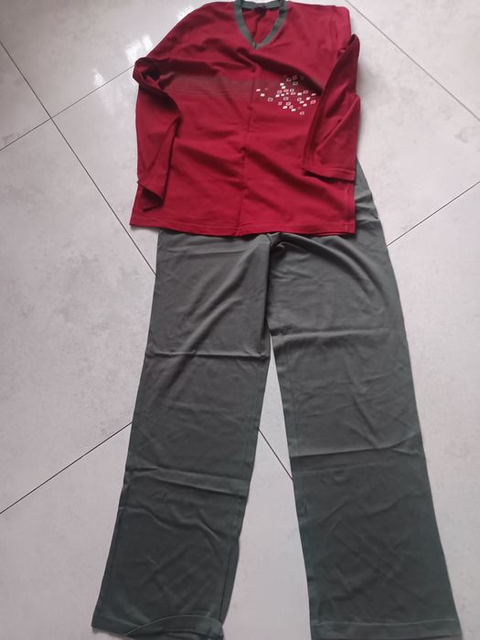 Piżama męska z długim rękawem