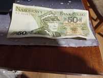 banknot 50zł z 1988r
