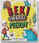 Beki smarki pierdy śmieszna pop up dla dzieci 3d z okienkami