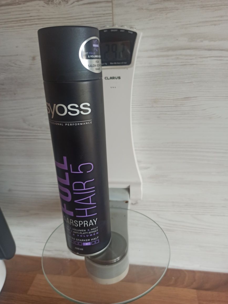 Syoss lakier do włosów full hair spray