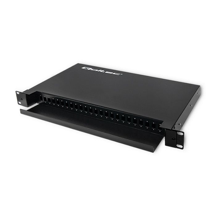 Przełącznica światłowodowa RACK na szynie ODF do szafy RACK 19''