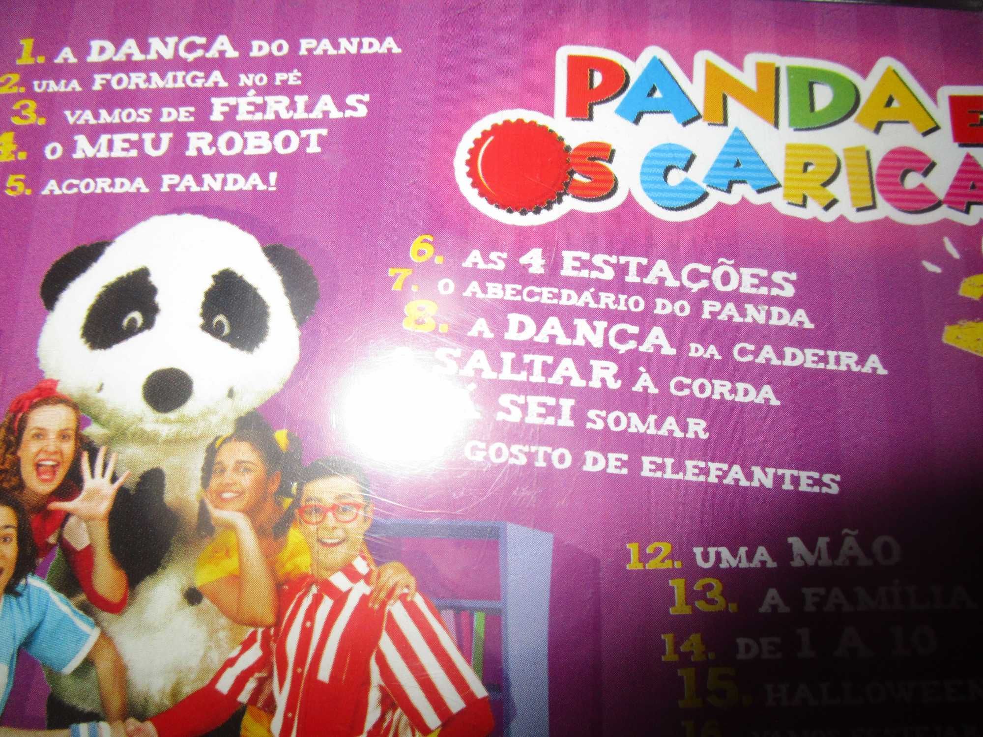 CDs Panda e os Caricas (7,5€ cada ou 25€ todos) c/ portes incluídos