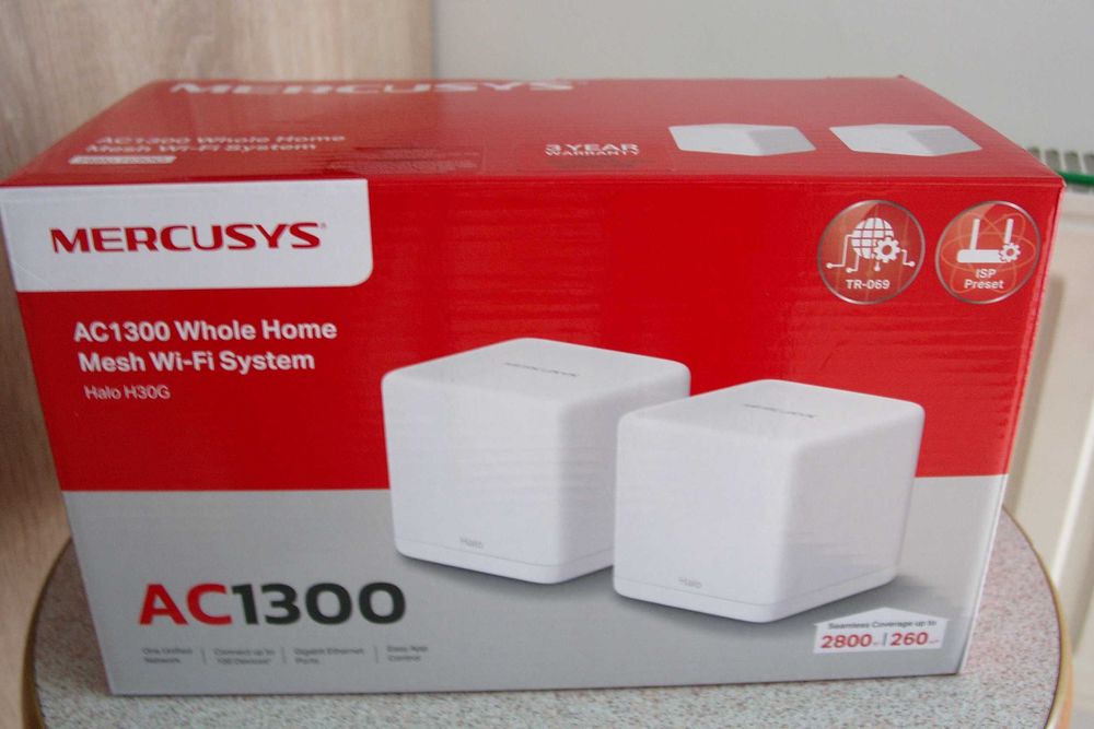 Mercusys Halo H30G , domowy system Wi-Fi Mesh