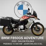 Bmw f850 gs adventure 2022, salon polska