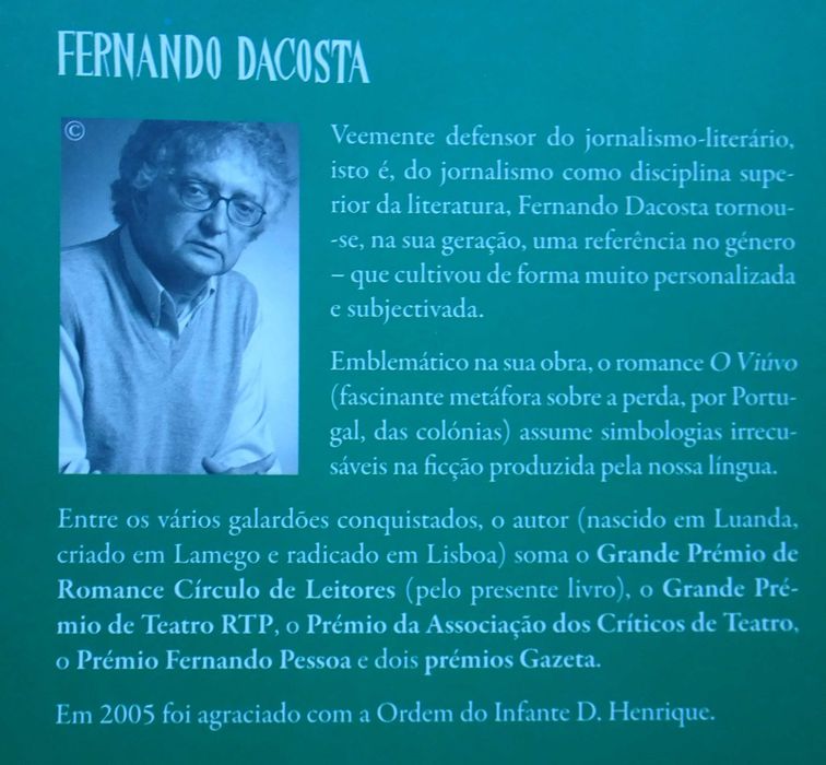 O Viúvo (Memórias do Fim do Império) de Fernando Dacosta