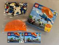 Lego City 60208 Aresztowanie spadochroniarza *KOMPLETNY*