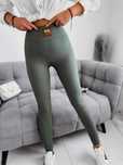Legginsy zielone Pinko rozmiar M