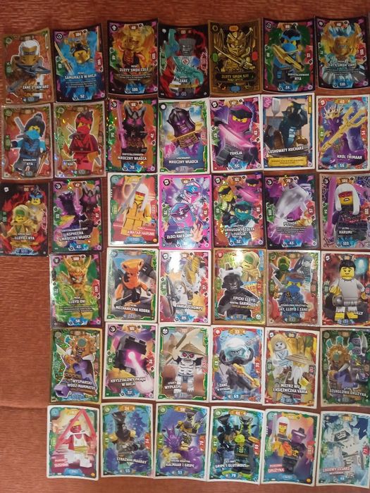 Lego Ninjago карточки