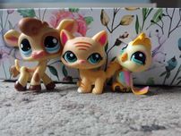 littlest petshop figurki 3 szt
