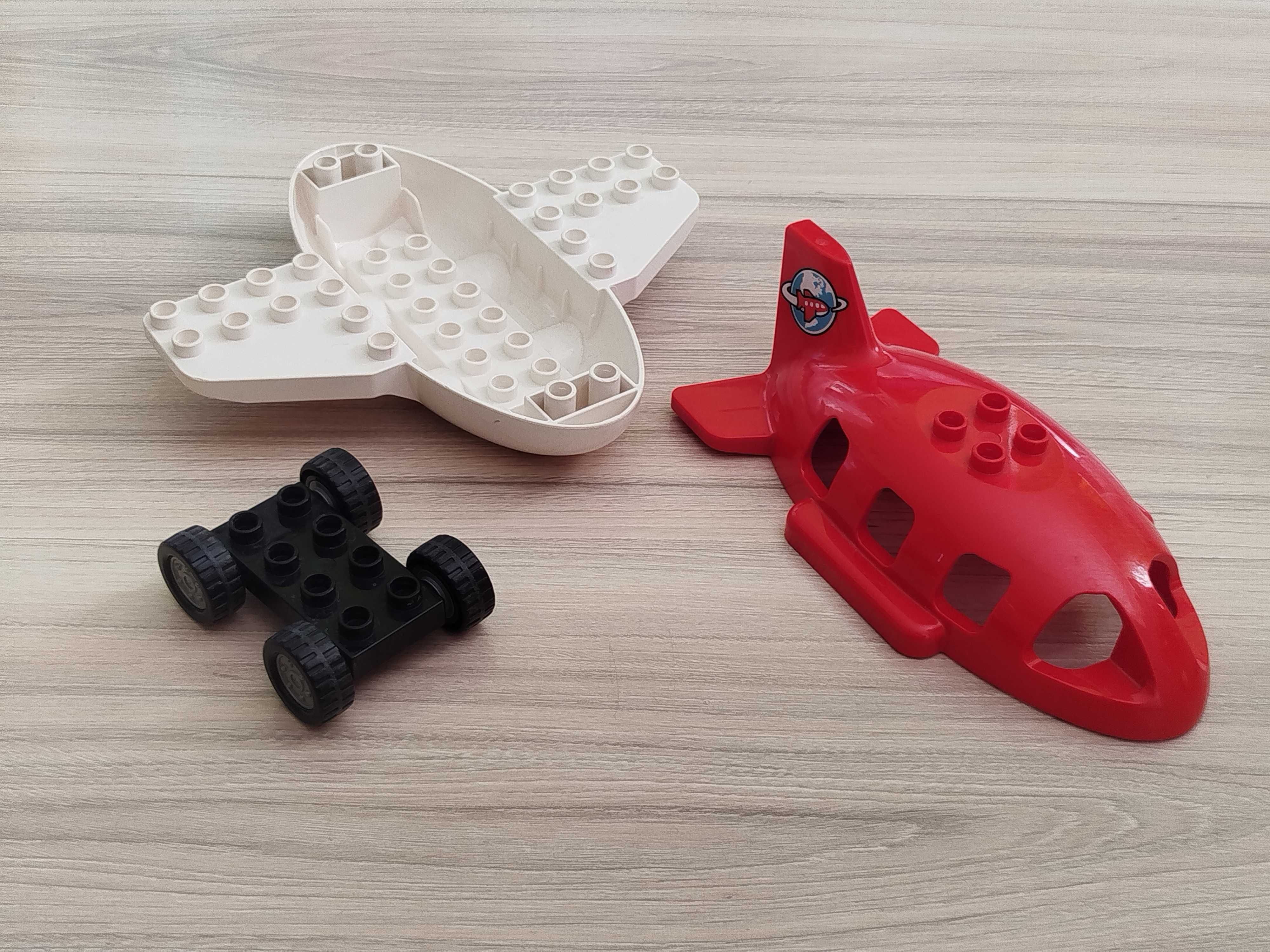 Klocki Lego Duplo czerwony samolot